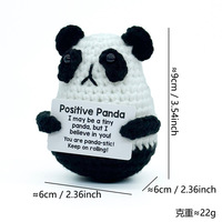 Muñeco de Peluche de Patata Tejido a Mano, Pequeño, para Apoyo Emocional, Regalo, Decoración de Escritorio, Juguete de Ganchillo Lindo, Unisex, Venta al por Mayor