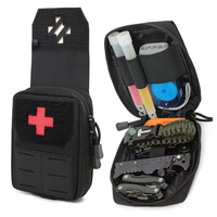 Trousse médicale d'urgence 1000D pour l'extérieur, pochette tactique de premiers secours, sac de traumatologie EMT, sac banane MOLLE