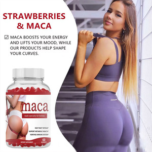 Gummies de Maca à Faible MOQ pour Adultes – Compléments Herbales pour Soutenir l'Énergie et l'Équilibre Hormonal – Produit de Beauté pour Femmes - Product Image 3