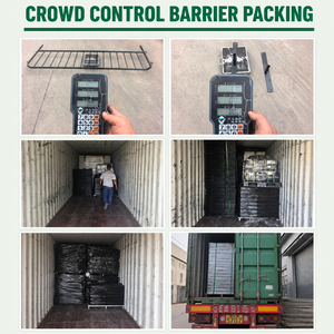 Barrera <span class=keywords><strong>de</strong></span> Control <span class=keywords><strong>de</strong></span> Multitudes <span class=keywords><strong>de</strong></span> Acero Galvanizado CE <span class=keywords><strong>para</strong></span> Estación <span class=keywords><strong>de</strong></span> <span class=keywords><strong>Metro</strong></span> con Etiqueta RFID Anti-Metal, Patas <span class=keywords><strong>de</strong></span> Soporte Plegables Resistentes a la Oxidación - Product Image 3