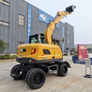 XE85WG PRO Excavatrice sur pneus d'occasion de 8,5 tonnes avec moteur Yuchai pour la construction routière au Moyen-Orient - Product Image 3