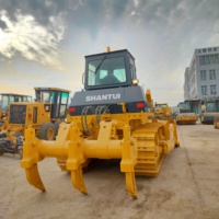 Excellent utilisé Shantui SD22 Bulldozer sur chenilles 2022 modèle Cummins Engine Moog pompe hydraulique D6R roulement boîte de vitesses composants clés