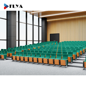 Venta de asientos de auditorio de suministro de fábrica con sillas de Iglesia usadas acolchadas - Product Image 6