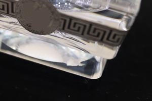 Cenicero de Estilo Europeo para el Hogar, Cenicero Creativo de Cristal con Baño de Oro, Cenicero Decorativo para el Hogar, Cenicero con Diseño de Mariposa - Product Image 2