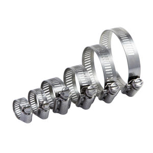 Venta al por mayor Taiwán marca Durable Acero inoxidable manguera abrazadera Kit 38 piezas fácil de operar estándar marca abrazaderas sistema de medición métrica - Product Image 4