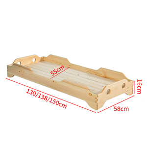 Детский сад, штабелируемые портативные комнатные деревянные спальные кровати, сделанные на заказ деревянные детские кроватки - Product Image 6