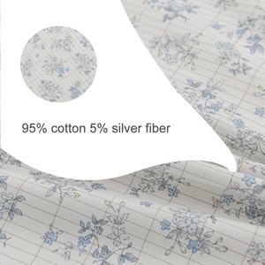 Organic Cotton for Earthing Bed <b>Sheet</b> for Maternal Infant Health 5% Silver 95% Cotton Grounding <b>Sheet</b> Bedspread for Home Use - Product Image 6
