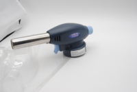 Torche à gaz butane en acier inoxydable 915 avec allumage électronique, flamme réglable jusqu'à 1300F pour usage en cuisine