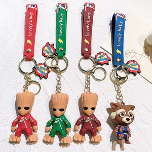 <span class=keywords><strong>Porte</strong></span>-clés Gardiens de la Galaxie Figurine <span class=keywords><strong>Groot</strong></span> Clip de sac Cadeau - Product Image 3