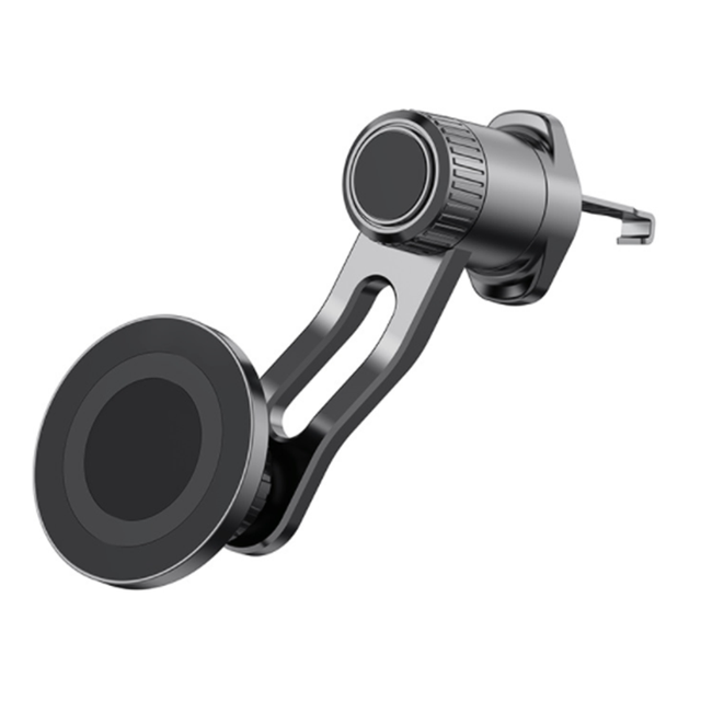 Stable Metal Hook Car Magnetic Mount 360 Rotation Adjustable N52 Strong Magnetic Phone Holder for Car Air Vent