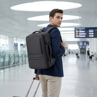 Nueva Mochila Inteligente de Viaje para Hombre, Expandible, de Gran Capacidad, para Negocios, con Carga USB, de Fabricante