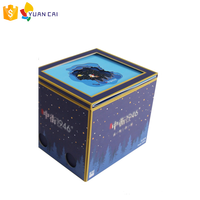 Luxe Lune Gâteau Boîte Cadeau Personnalisé Boîte De Mooncake Pour biscuit d'emballage de gâteau de lune