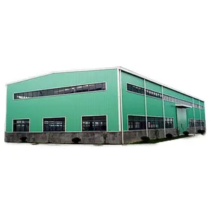 QingDao LINGSHAN Steel Structure Pre fabricated warehouse building steel structure prefab store
