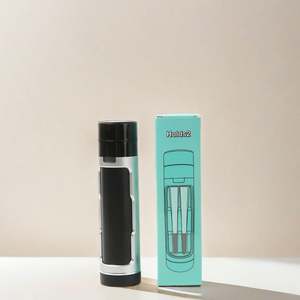 Molino de Hierbas Manual Portátil de Dos Tubos, Triturador de Hierbas de Plástico, Molinillo de Tabaco - Product Image 3