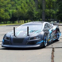 Voiture de drift télécommandée 1:10 Unlimited HSP 94123, voiture de course RC électrique sans balais, matériau PVC, haute vitesse