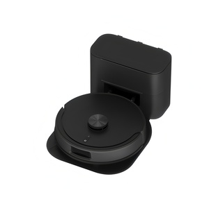 Robot Aspirador Inteligente con Batería, Filtro, Función de Fregado Sónico, Aspiradora Húmeda/Seca, Control por Aplicación, para Uso Doméstico, en Autos, Garajes y Hoteles - Product Image 1