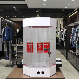 Tùy chỉnh thực hiện lắp ráp thẻ gắn subrack động cơ xoay Acrylic ánh sáng trường hợp <span class=keywords><strong>Rack</strong></span> hiển thị - Product Image 4