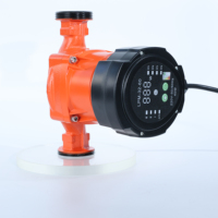 Pompa Sirkulator Pemanas 180mm Koneksi G1 G2 Pompa Air Panas Inline untuk Aplikasi Retrofit LXP32-60-180