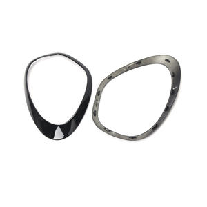 Anillos Decorativos Negros de ABS para Faros Delanteros Mini R60, Cubiertas de Iluminación para BMW Mini - Product Image 1