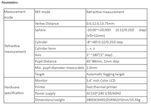 Chine équipement ophtalmique <span class=keywords><strong>auto</strong></span> réfractomètre FA-6000A <span class=keywords><strong>xinyuan</strong></span> <span class=keywords><strong>auto</strong></span> réfractomètre kératomètre - Product Image 3