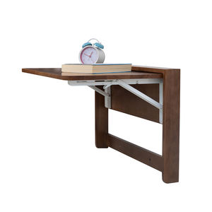 Bureau d'ordinateur portable pliable mural <span class=keywords><strong>en</strong></span> MDF, support réglable, bureau d'apprentissage suspendu écologique, étagère pour la maison, petit - Product Image 1