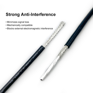 22awg 24awg 26awg 28awg4コアUL2464編組コンピューター電気ケーブルワイヤー300v 26awg PVC4コアケーブル - Product Image 4