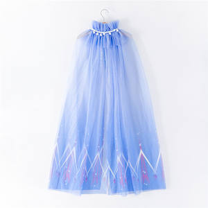 ขายร้อนฤดูหนาวเจ้าหญิง Fantastic Capes ยาวคอสเพลย์เสื้อคลุมสาว Tulle Cape - Product Image 3