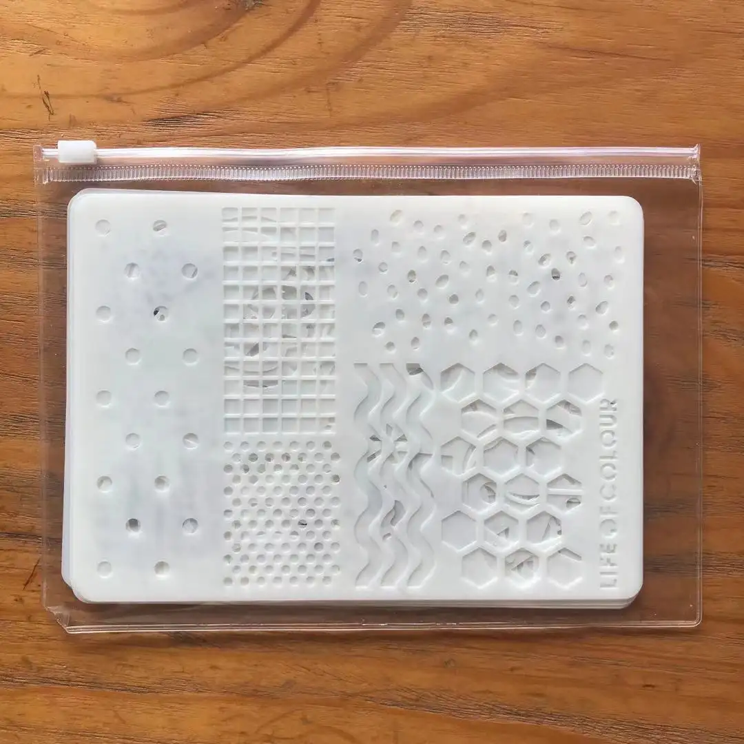 Weihnachten Schablonen Vorlage Reusable Plastic Handwerk Schablonen für Kunst Zeichnung Malerei Spritzen Fenster Glas Tür Holz Journal