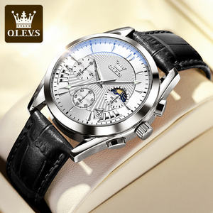  2876 Montres pour hommes, personnalisées OEM, tendance, étanches, classiques, multifonctions, montres à quartz de luxe - Product Image 3
