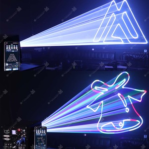 Projecteur laser 3D C1-705A, lumières laser d'animation, DMX & ILDA, 5 <span class=keywords><strong>watts</strong></span>, contrôle par application, laser texte 5W, pour DJ, KTV, clubs, anniversaires - Product Image 4
