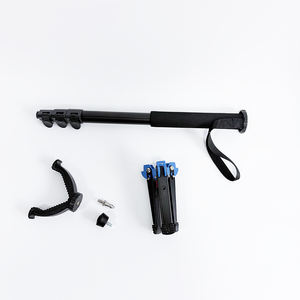 Monopode de bâton de tir de chasse de joug en V de rotation de <span class=keywords><strong>360</strong></span> degrés avec la base de support de trépieds - Product Image 5