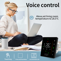 Termostato Inteligente WiFi Minco para el Hogar, Controlador de Temperatura Programable para Calderas de Agua/Gas, Control Remoto Tuya/Smart Life