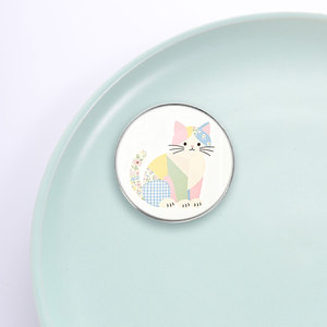 Badges ronds personnalisés imprimés pour le dropshipping – Épingles de revers sur mesure avec dessins animés, citations inspirantes, animaux et plantes - Product Image 3