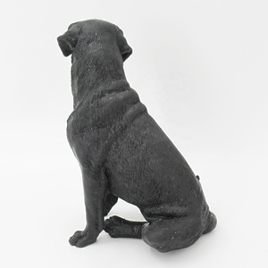 Tuin Standbeeld Hond Klant Hars Labrador Hond Standbeeld Levensgrote Ontwerp Sculptuur Realistische Hond Dier Hars Ambachten - Product Image 3