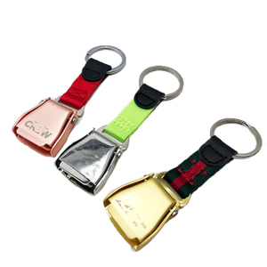 Llavero de avión personalizado piloto de metal con hebilla de avión - Product Image 1