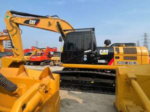 Excavatrice d'occasion de qualité export pour 330D2L, historique d'entretien complet, moteur, boîte de vitesses, poids opérationnel de 20 tonnes, garantie - Product Image 5