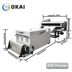 OKAI A1 24 pulgadas Dtf camiseta máquina de impresión 60cm Dtf impresora con doble cabezal Xp600 - Product Image 4