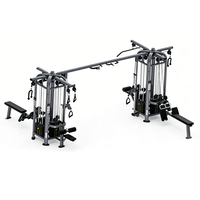 Machine de musculation professionnelle multifonctionnelle à câbles croisés réglables pour salle de sport
