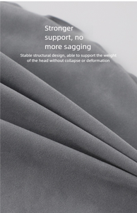 Flocked Square Inflatable Neck <strong>Pillow</strong> Outdoor Travel Essential Portable Foldable TPU Press To-Inflate <strong>Pillow</strong> for Flights - Product Image 6