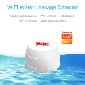EARYKONG Wifi детектор воды датчик утечки сигнализация детектор утечки звук Tuyasmart умная жизнь приложение Наводнение оповещение о переливании безопасности