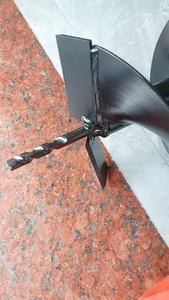 China Hete Verkoop Boom Planten Aarde Vijzel 63cc 44f-5 Zware Grond Grond Grondboor Met 150Mm Metalen Bladboor - Product Image 5