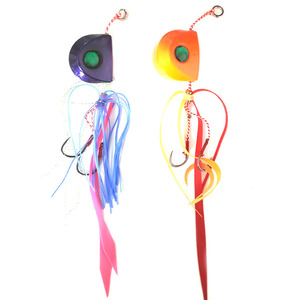 보트 스포츠 낚시 Kabura 슬라이더 <span class=keywords><strong>Madai</strong></span> 스 내퍼 라운드 큰 눈 리드 지그 미끼 - Product Image 5