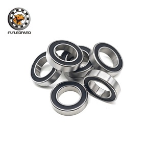 Flyleopard Deep Groove Ball Bearings 18x30x7 Mm 2Rs Sealed Chrome Steel Single <b>Row</b> For Bicycle Hubs - Product Image 2