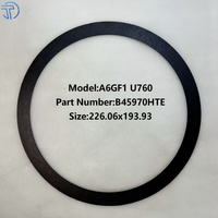 Plaque de friction de verrouillage du convertisseur de couple pour voiture particulière A6GF1 U760, référence B45970HTE, 226.06*193.93, IATF 16949/ISO 9001