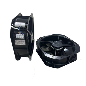 Ventilador cuadrado con lista UL de 280x280x80mm FJ28081MAB 115V AC 28080 Ventilador axial de CA de escape de refrigeración industrial <span class=keywords><strong>para</strong></span> máquinas de soldadura Lincoln - Product Image 2