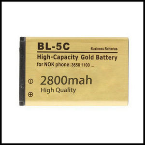 แบตเตอรี่แบบชาร์จได้ 3.7V 1200mAh รุ่น BL-5C สำหรับวิทยุในบ้าน <span class=keywords><strong>Nokia</strong></span> 2610 1100 1110 1112 1116 6230 <span class=keywords><strong>6630</strong></span> N70 N71 N72 N91 E60 - Product Image 3
