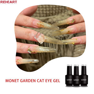 완전한 매니큐어 유기농 마그네틱 매니큐어 통기성 한국 무독성 개인 라벨 고양이 눈 젤 기회 기성품 - Product Image 3