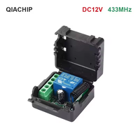 433Mhz universel sans fil télécommande commutateur DC 12V 1CH relais récepteur Module RF émetteur télécommande porte de Garage