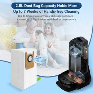 Pièces de rechange et accessoires pour aspirateur robot Eufy S1 Pro Omni : brosse rotative, filtres HEPA, balai latéral, sacs à poussière, outil de nettoyage - Product Image 6