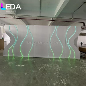 Arco de Boda LEDA Directo de Fábrica, Fondo Grande de PVC, Decoración para Fiestas, Soporte para Fondo de Eventos de Boda - Product Image 1